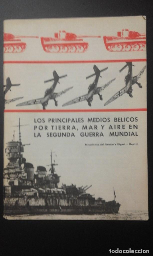 Militaria: 1 FOLLETO ** MEDIOS B&Eacute;LICOS EN LA SEGUNDA GUERRA MUNDIAL ** 1967..SELECCIONES ...32  P.