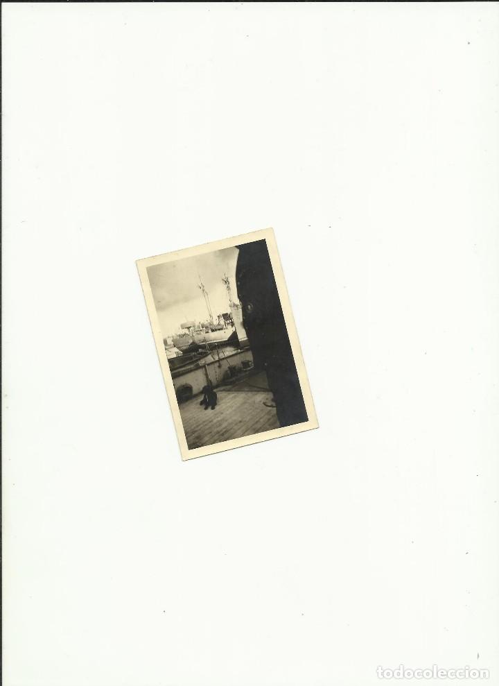 Militaria: FOTO ORIGINAL BARCOS ALEMANES ATRACADOS