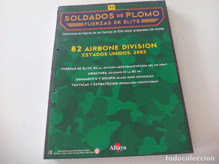 Militaria: Soldados de Plomo Fuerzas de &Eacute;lite Altaya Solo fasciculo n&ordm; 82 Airbone Division. Estados Unidos
