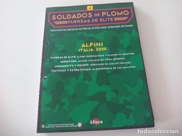 Militaria: Soldados de Plomo Fuerzas de &Eacute;lite Altaya Solo fasciculo n&ordm; 4. Alpini. Italia 2000