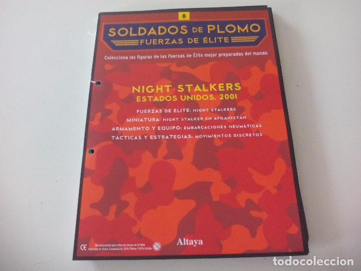 Militaria: Soldados de Plomo Fuerzas de &Eacute;lite Altaya Solo fasciculo n&ordm; 8 Night Stalkers. Estados Unidos