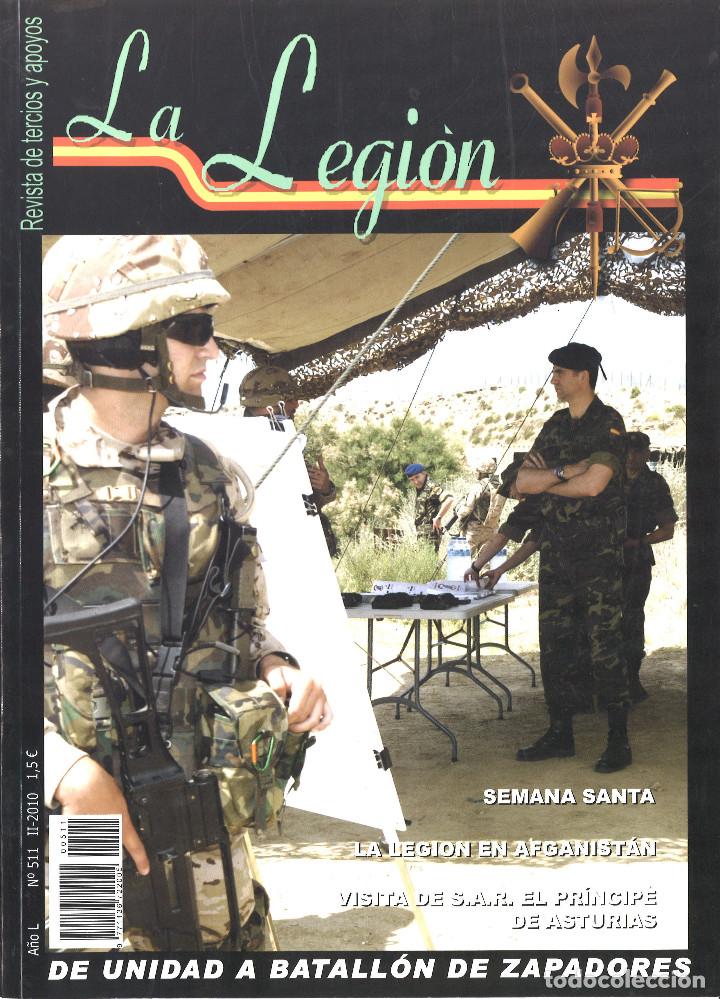 Militaria: La Legion. 511. Revista de Tercios y apoyos. 2010