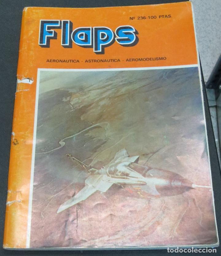 Militaria: REVISTA FLAPS AERON&Aacute;UTICA ASTRON&Aacute;UTICA AEROMODELISMO N&ordm; 236