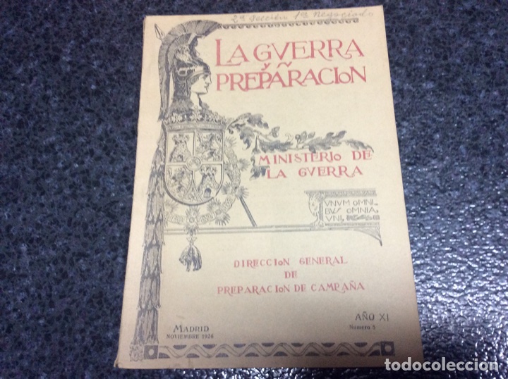 Militaria: LA GUERRA Y SU PREPARACI&Oacute;N.ESTADO MAYOR CENTRAL.. MADRID, ABRIL 1917.. A&Ntilde;O II. N&ordm; 4.