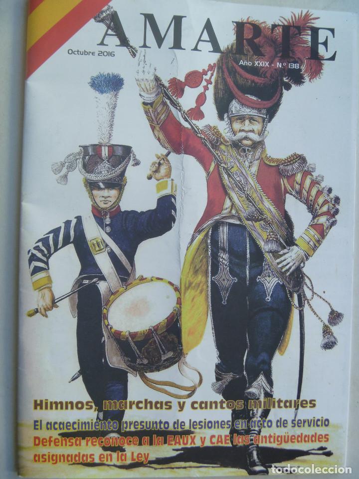 Militaria: REVISTA ASOCIACION DE MILITARES, AMARTE, N&ordm; 138 . OCTUBRE 2016