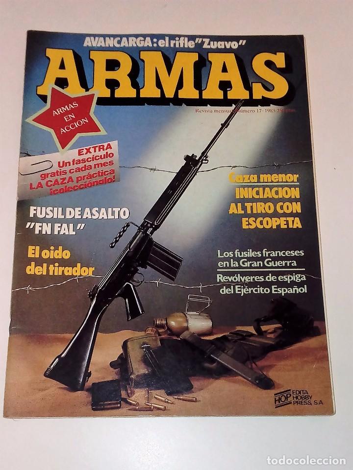 Militaria: REVISTA ARMAS N&ordm; 17 (1983) CON P&Oacute;STER BUEN ESTADO VER FOTOGRAF&Iacute;AS Y/O CONSULTAR