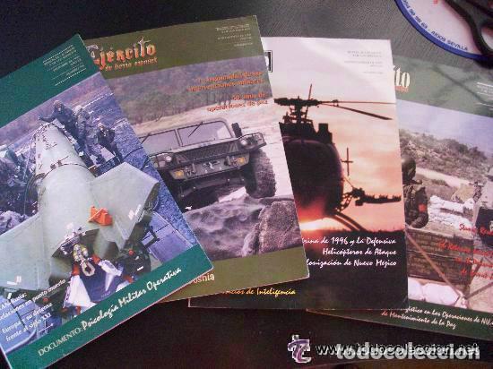 Militaria: LOTE 4 REVISTAS &uml; EJERCITO DE TIERRA ESPA&Ntilde;OL&uml;. A&Ntilde;OS 1998 Y 1999 . N&ordm; 686,687,690 y 706