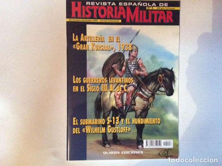 Militaria: REVISTA ESPA&Ntilde;OLA DE HISTORIA MILITAR. N&ordm; 6. NOVIEMBRE-DICIEMBRE 2000