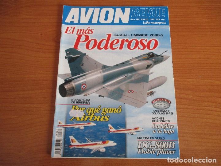 Militaria: REVISTA AVION REVUE  N&ordm; 189
