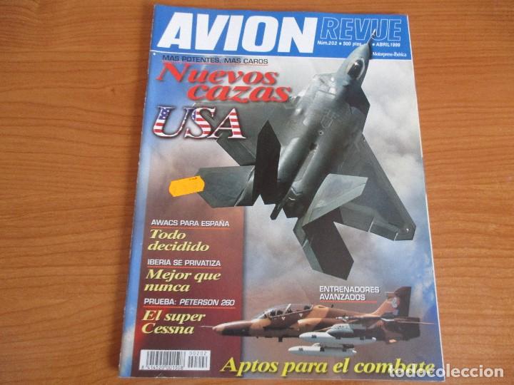 Military Antiques: REVISTA AVIACION: AVION REVUE  N&ordm; 202