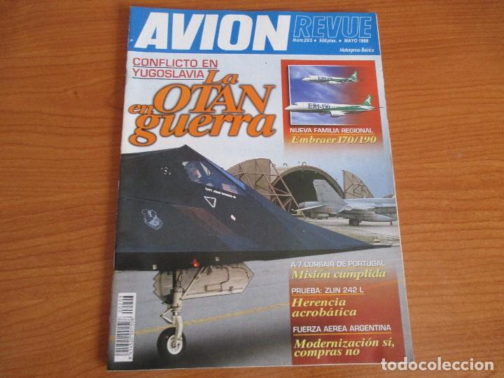 Military Antiques: REVISTA AVIACION: AVION REVUE  N&ordm; 203