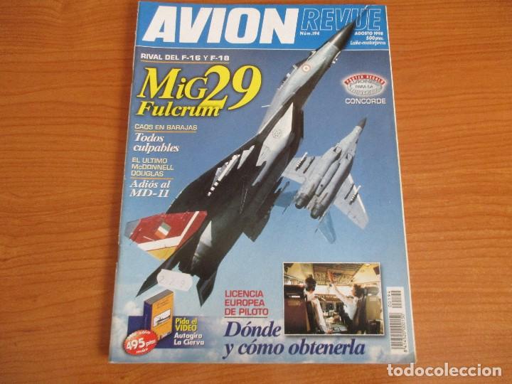 Military Antiques: REVISTA AVIACION: AVION REVUE  N&ordm; 194