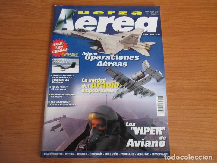 Military Antiques: REVISTA AVIACION: FUERZA AEREA  VOLUMEN 3  N&ordm; - 19