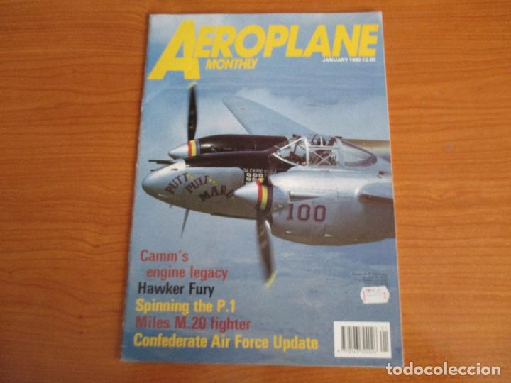 Militaria: REVISTA AVIACION: AEROPLANE  MONTHLY  (JANUARY 1992)