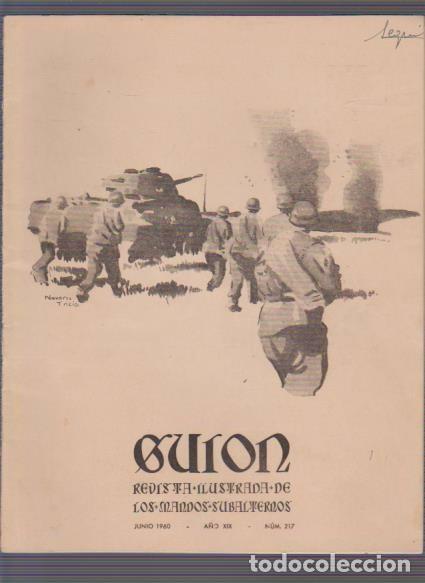 Military Antiques: GUION - N&ordm; 217 / JUNIO 1960 - REVISTA ILUSTRADA DE LOS MANDOS SUBALTERNOS