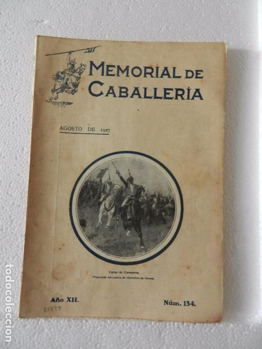 Military Antiques: REVISTA MEMORIAL DE CABALLER&Iacute;A A&Ntilde;O XII N&Uacute;M. 134 AGOSTO DE 1927. SUMARIO.