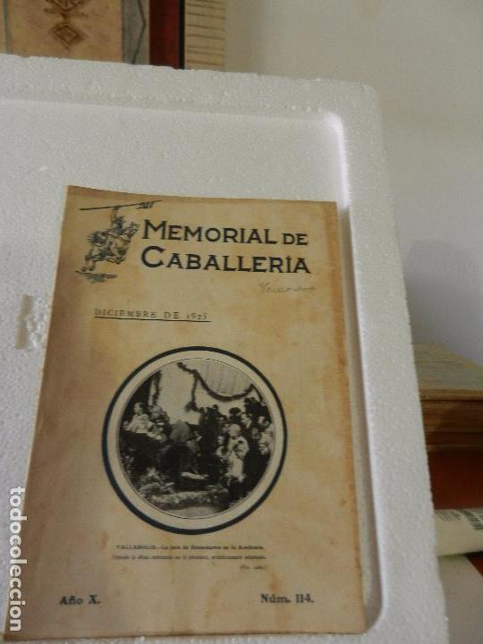 Military Antiques: REVISTA MEMORIAL DE CABALLER&Iacute;A A&Ntilde;O X N&Uacute;M. 114 DICIEMBRE DE 1925. SUMARIO.