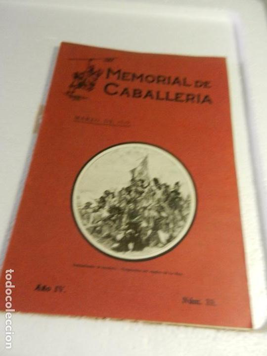 Militaria: REVISTA MEMORIAL DE CABALLER&Iacute;A A&Ntilde;O IV N&Uacute;M. 33 MARZO DE 1919. SUMARIO
