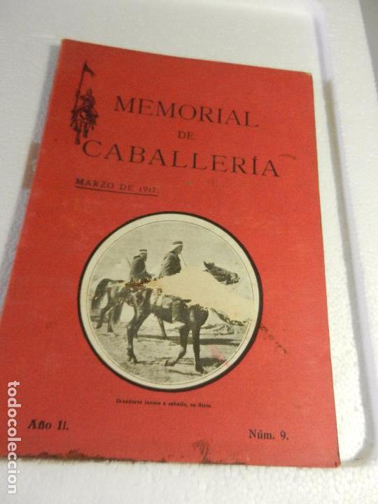 Military Antiques: REVISTA MEMORIAL DE CABALLER&Iacute;A A&Ntilde;O II N&Uacute;M. 9 MARZO DE 1917. SUMARIO