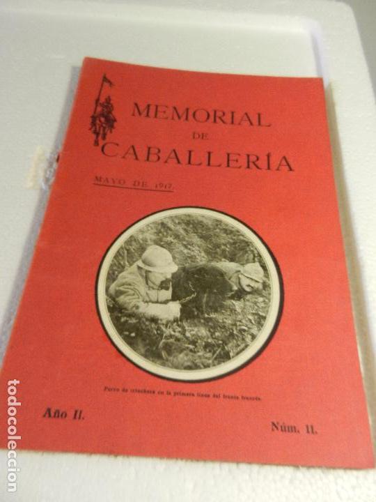 Military Antiques: REVISTA MEMORIAL DE CABALLER&Iacute;A A&Ntilde;O II N&Uacute;M. 11 MAYO DE 1917. SUMARIO