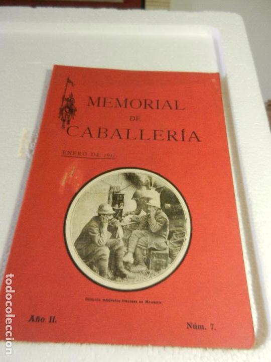 Military Antiques: REVISTA MEMORIAL DE CABALLER&Iacute;A A&Ntilde;O II N&Uacute;M. 7 ENERO DE 1917. SUMARIO