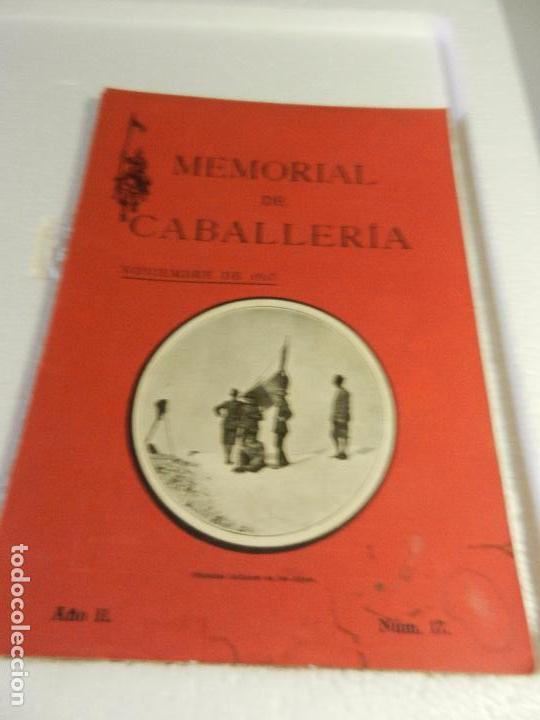 Military Antiques: REVISTA MEMORIAL DE CABALLER&Iacute;A A&Ntilde;O II N&Uacute;M. 17 NOVIEMBRE DE 1917. SUMARIO