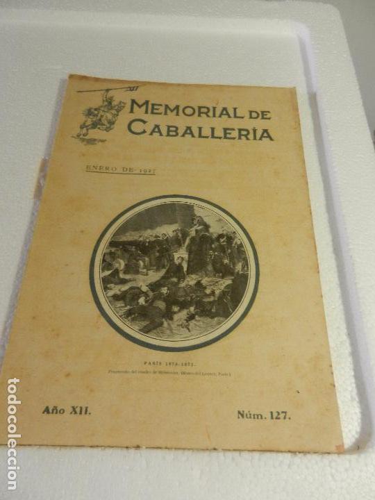 Military Antiques: REVISTA MEMORIAL DE CABALLER&Iacute;A A&Ntilde;O XII N&Uacute;M. 127 ENERO DE 1927. SUMARIO