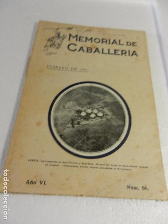 Military Antiques: REVISTA MEMORIAL DE CABALLER&Iacute;A A&Ntilde;O VI N&Uacute;M. 56 FEBRERO DE 1921. SUMARIO