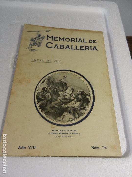 Military Antiques: REVISTA MEMORIAL DE CABALLER&Iacute;A A&Ntilde;O VIII N&Uacute;M. 79 ENERO DE 1923. SUMARIO