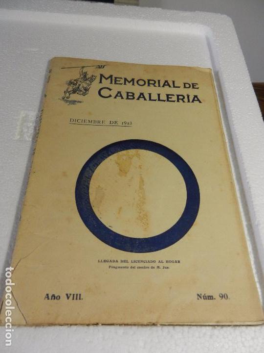 Military Antiques: REVISTA MEMORIAL DE CABALLER&Iacute;A A&Ntilde;O VIII N&Uacute;M. 90 DICIEMBRE DE 1923. SUMARIO