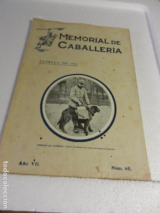 Military Antiques: REVISTA MEMORIAL DE CABALLER&Iacute;A A&Ntilde;O VII N&Uacute;M. 68 FEBRERO DE 1922. SUMARIO