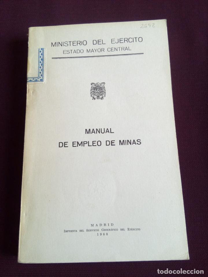 Militaria: MANUAL DE EMPLEO DE MINAS - Foto 1