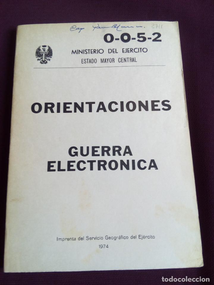 Militaria: ORIENTACIONES PARA LA GUERRA ELECTRONICA