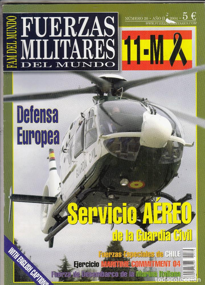Militaria: REVISTA FUERZAS MILITARES DEL MUNDO. A&Ntilde;O 2004 N&ordm; 20,