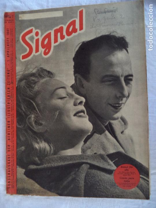Militaria: SIGNAL. 1 DAPRILHEFT 1941