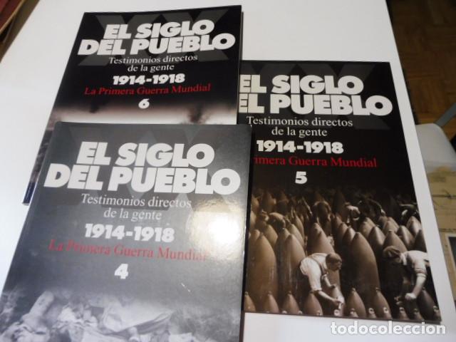 Militaria: I Guerra Mundial  COMPLETA 3 Libros de la BBC  EL SIGLO DEL PUEBLO