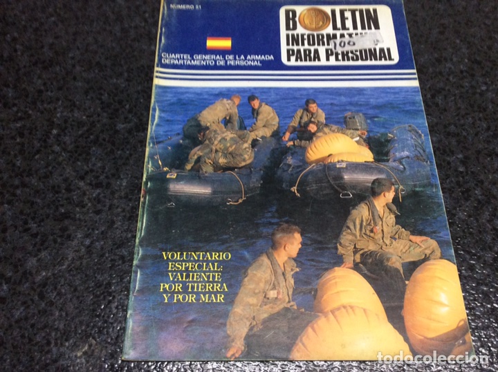 Military Antiques: BOLETIN INFORMATIVO PARA PERSONAL N&ordm; 51 ,CUARTEL GENERAL DE LA ARMADA A&Ntilde;O 1990