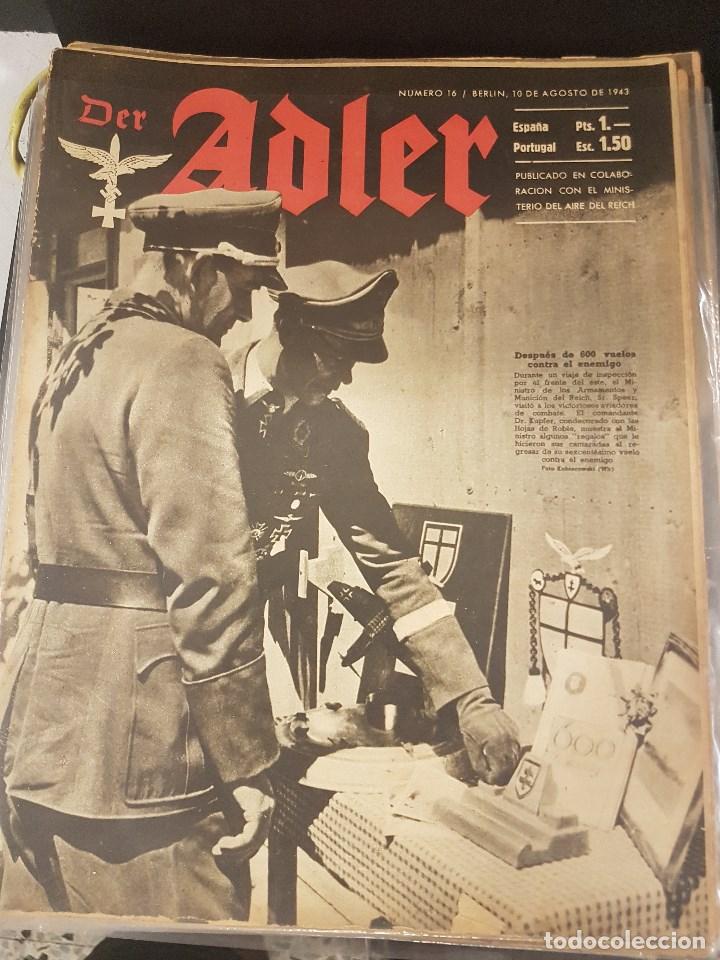 Militaria: DER ADLER,BERLIN 10 DE AGOSTO DE 1943