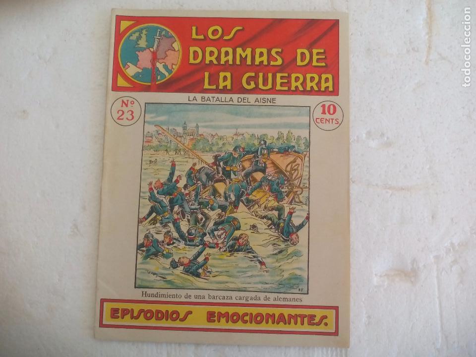 Military Antiques: Los Dramas de la Guerra. Episodios Emocionantes n&ordm; 23.La batalla del Aisne. Hundimiento barcaza alem
