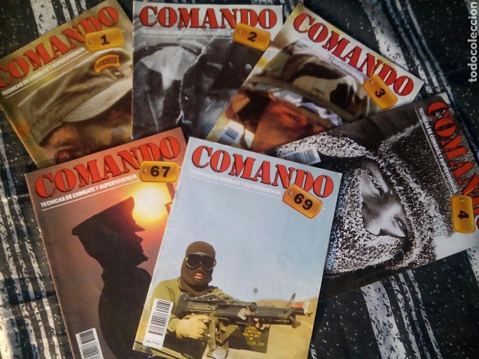 Military Antiques: COMANDO TECNICAS DE COMBATE Y SUPERVIVENCIA 6 REVISTAS