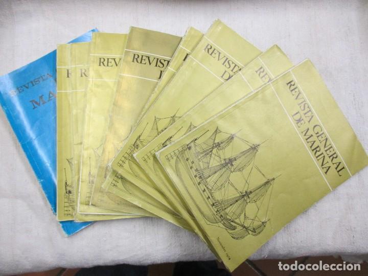Military Antiques: REVISTA GENERAL DE MARINA - 8 NUMEROS 1973/74 - VER LISTADO, NO SE VENDEN SUELTOS + INFO