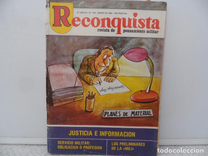 Militaria: RECONQUISTA REVISTA DE PENSAMIENTO MILITAR  ENERO 1982