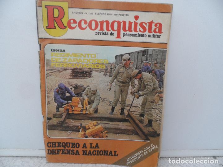 Militaria: RECONQUISTA REVISTA DE PENSAMIENTO MILITAR  FEBRERO 1981
