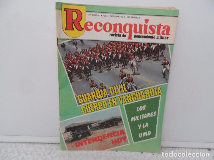 Militaria: RECONQUISTA REVISTA DE PENSAMIENTO MILITAR OCTUBRE 1980