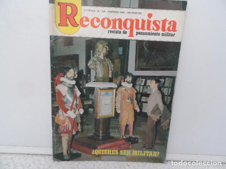 Militaria: RECONQUISTA REVISTA DE PENSAMIENTO MILITAR  FEBRERO 1980