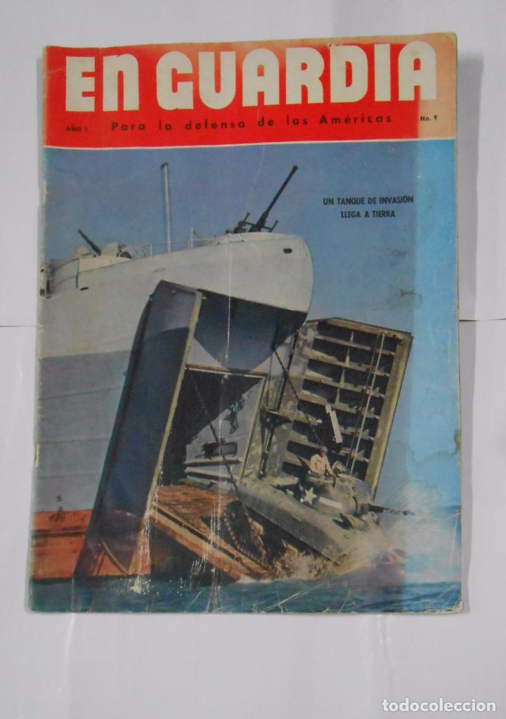 Military Antiques: EN GUARDIA. PARA LA DEFENSA DE LAS AMERICAS. A&Ntilde;O 3. N&ordm; 9. UN TANQUE DE INVSION LLEGA A TIERRA TDKPR2