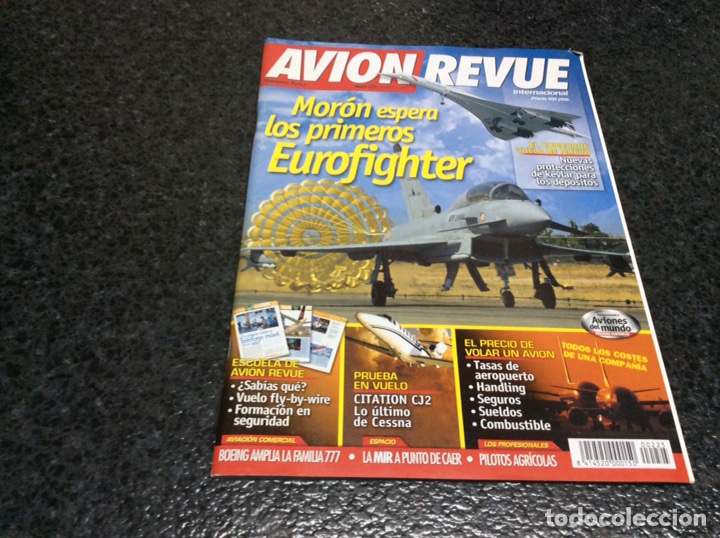 Military Antiques: AVION REVUE N&ordm; 225 MARZO 2001 MORON ESPERA LOS PRIMERO EUROFIGHTER ( NUEVA )