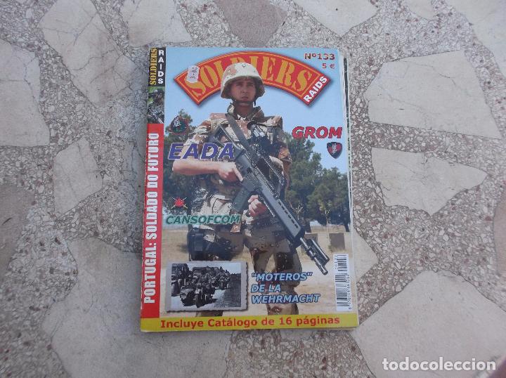 Military Antiques: SOLDIERS RAIDS N&ordm; 133,PORTUGAL SOLDADO DO FUTURO, MOTEROS DE LA WEHRMACHT, GROM