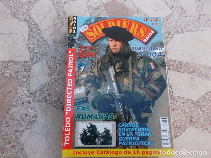 Military Antiques: SOLDIERS RAIDS N&ordm; 150,TOLEDO DIRECTED PATROL,27&ordf; BIM,FAS RUMANAS SUBMARINO S-80A