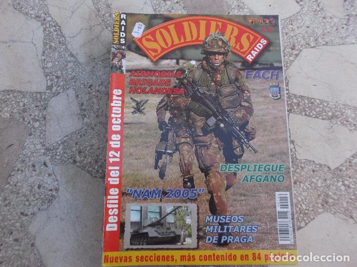 Military Antiques: SOLDIERS RAIDS N&ordm; 122DESFILE DEL 12 DE OCTUBRE,AIRMOBILE BRIGADE HOLANDESA,DESPLIEGUE AFGANO